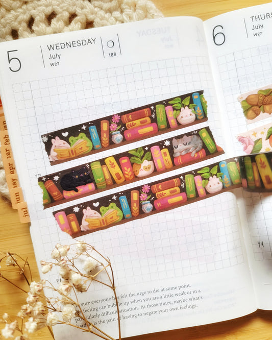 Books and Cleverness Washi Tape (Restocked!)